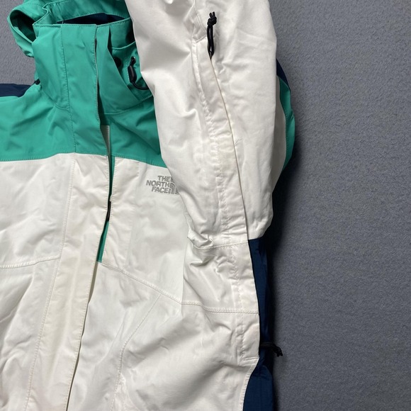 The North Face Jacket Womens Medium White HyVent 3-in-1 Hooded Ski Snowboard - Picture 11 of 15